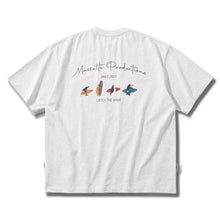 画像をギャラリービューアに読み込む, Surf Fun Print T-Shirts
