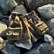 將圖片載入圖庫檢視器 Water repellent 3D cargo shorts
