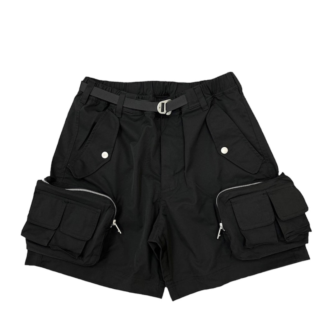 Water repellent 3D cargo shorts